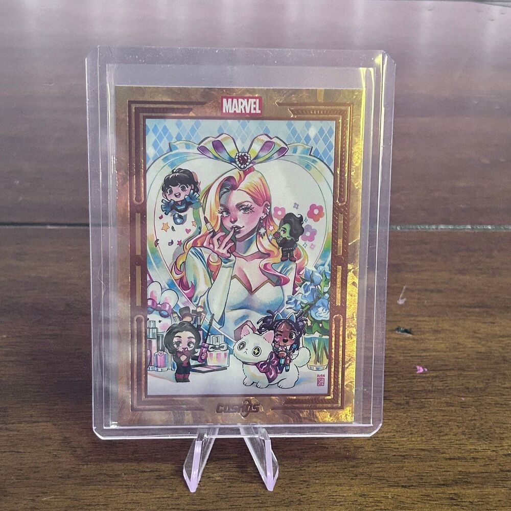 Marvel Cosmos 2025 Emma Frost Art Card by Rian Gonzalez Serialized 151/255 (PM)